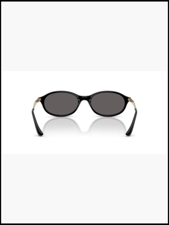Oval Sunglasses with 100% UV Protection and Plastic Frame main image 5